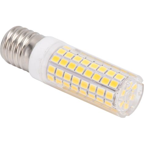 Ampoule LED E17 type « maïs » 1000 lm, 102 LED, dimmable, pour lustre, plafonnier ou applique murale, 110 V, 10 W, blanc chaud (1/5)