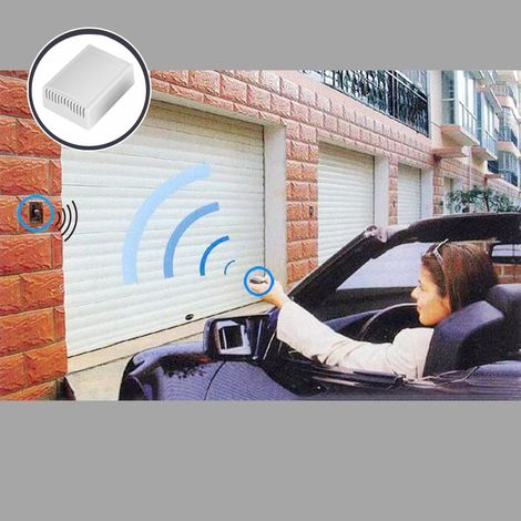 Récepteur radio 433 MHz avec relais et télécommande pour porte de garage automatique, portail automatique, appareils électroménagers 12 V CC, relais de moteur de pompe (1/4)