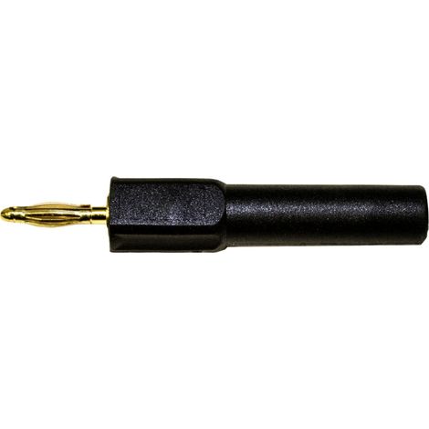 Mueller Electric BU-P72914-0 Bananenstecker   Schwarz 1 St.
