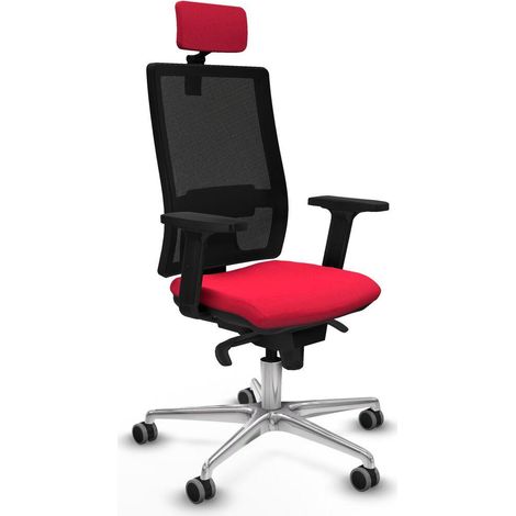 Piqueras y Crespo Horna chaise de bureau noir confortable (1/3)