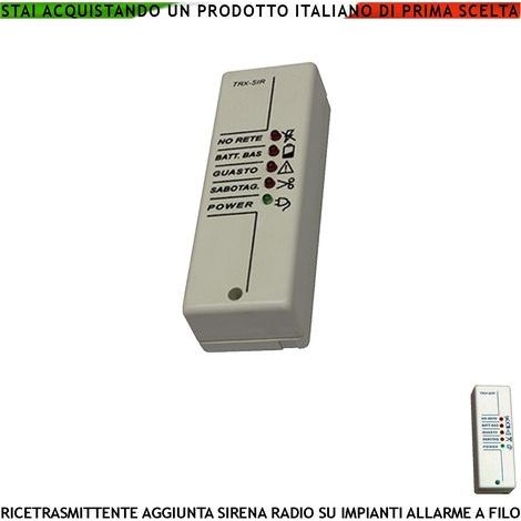 Rilevatore Movimento Intrusi doppio Infrarosso Via Radio 433,92 MHz Anti-jamming Portata 15 Metri Grandangolo Walk test Pir 40VR Codice Secur-Sydra GSM da Interno 17 Fasci Sensibili su 3 Livelli (1/5)