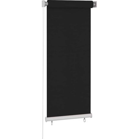 vidaXL Store roulant d'extérieur 65 (l) x 140 (H) cm noir (1/5)