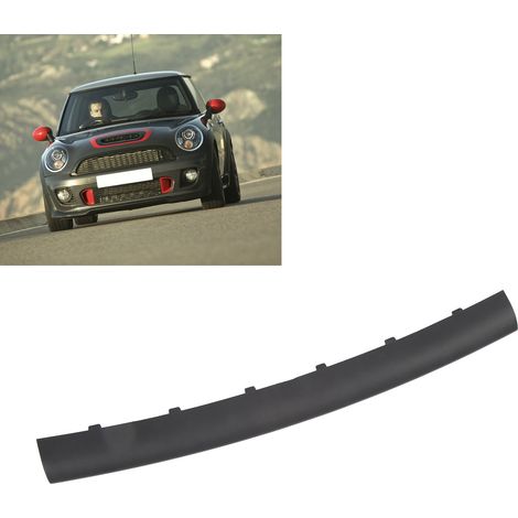 (T06) Spoiler inférieur de pare-chocs avant 51117283372 Convient pour Mini Cooper Hatchback R56 LCI 2011-2013 (surdimensionné)