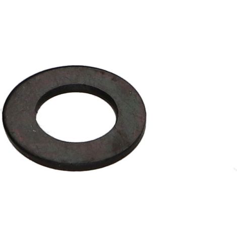 Rondelle Plate 7X14X1 Acier zingué noir-30 pièces (1/2)