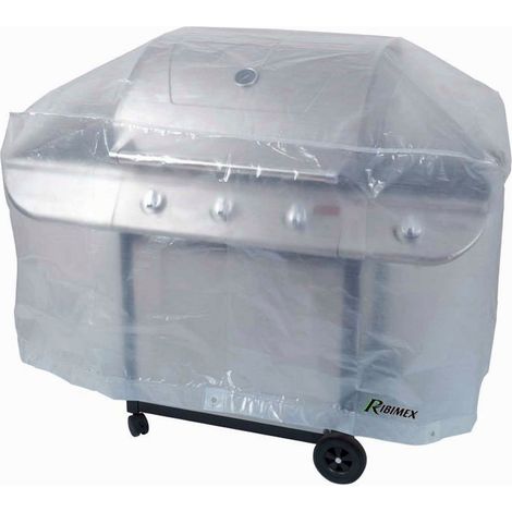 Copertura trasparente per barbecue 130x70x80 cm