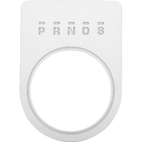 Manette de vitesse boîtier cadre en alliage d'aluminium panneau de levier garniture couvercle de remplacement pour Jaguar FPACE 2016-2020 (Argent) (1/5)