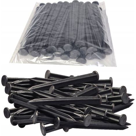 Clavos para agro-tela y agro-tejido polacos de 15 cm fuertes 50 unidades (1/5)