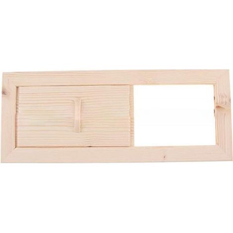 Sauna de madera - Panel de ventilación de aire - Panel de ventilación para sala de sauna, accesorio para sauna, rejilla de ventilación, utilizado para el panel de ventilación en la sauna o la
