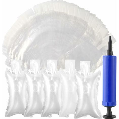 Film de coussin d'air Matériau de remplissage coussins à bulles Matériau d'emballage 100 Stück(Couleur de la pompe aléatoire) (1/5)