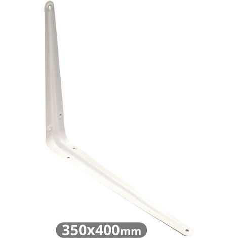 Escuadra metálica 350x400mm blanca GSC 003802707