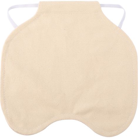 Harnais de protection des plumes pour poules, cape double pour poulet, fixateur d'ailes arrière (20x19,5cm) kaki. (1/5)