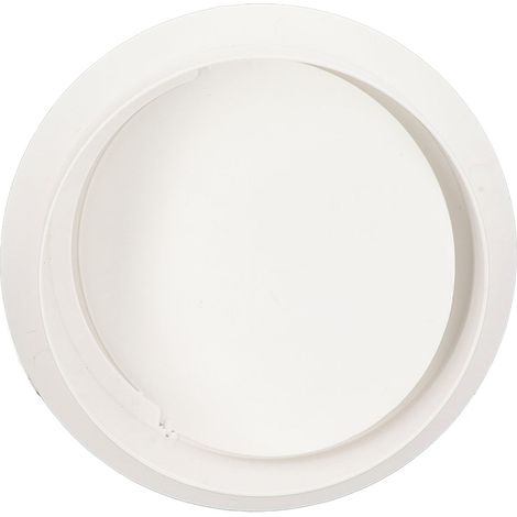 Rückschlagklappe 15 cm (6 Zoll) Zugluftstopper Einweg-Luftstromstopper ABS-Kanalverbinder Zubehör (1/5)