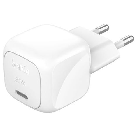 Belkin Netzladegerät USB-C 30W PD & PPS Techn. weiß WCA008kqWH