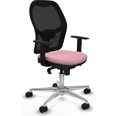 Piqueras y Crespo Silla de Oficina rosa ergonómica