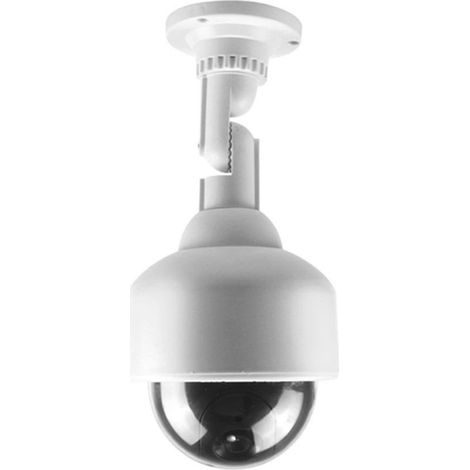 Caméra de sécurité factice sans fil avec batterie, étanche et rotative (1/5)