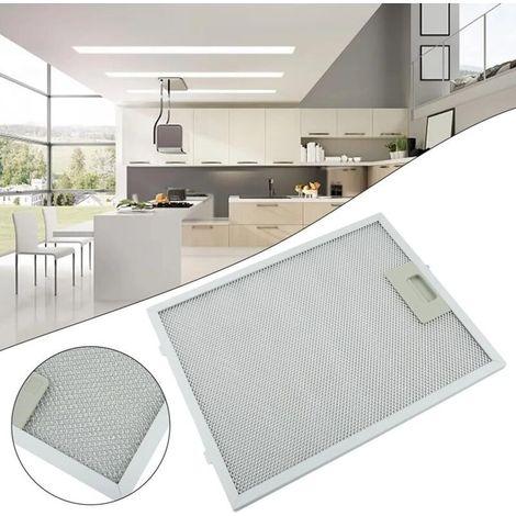 Filtro antigrasso in metallo per cappe aspiranti 320x260mm – Alluminio resistente – Efficiente filtrazione a 5 strati – Compatibile con i modelli standard (1/3)