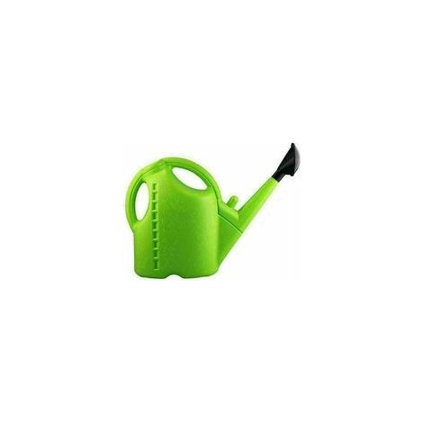 Arrosoir de jardin 5 litres, arrosoir fleur vert avec bec verseur long – Ergonomique, idéal pour plantes d'intérieur et balcon–