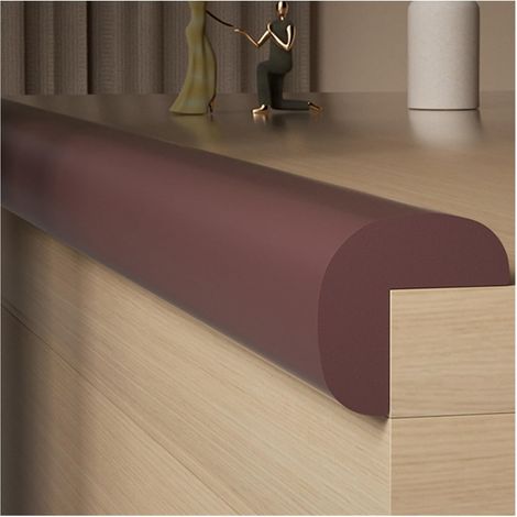 Schaumstoff-Schutzstreifen, L-Profil für Ecken und Kanten, kindersicherer, stoßdämpfender Klebstoff, Schutz für Möbel, Schreibtische und Arbeitsplatten (Farbe) (1/5)
