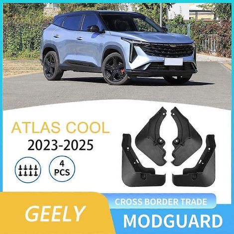 Pour Geely Atlas Cool Garde-boue anti-éclaboussures, bavettes, accessoires, protection de garde-boue, pièces automobiles, 4 pièces ( ) (1/5)