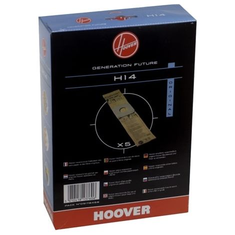 Hoover - staubsauger beutel orig h14 5er pack - 09178468 - 5010418137606