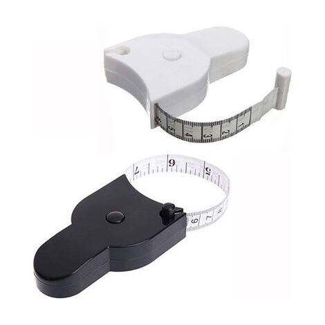 Mètre ruban corporel - 150 cm (60 pouces), prise en main facile, design compact et ergonomique - Un moyen précis et pratique de perdre du poids (1/4)
