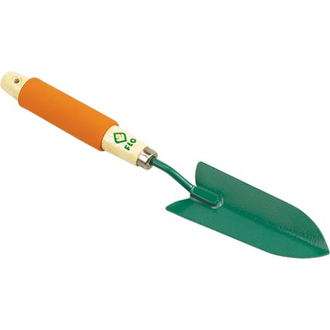Schmale Handschaufel, 35 cm, Stahl, Holzgriff