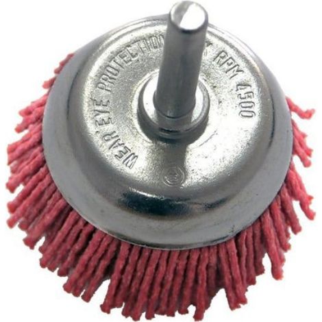 Brosse Coupelle - 50 mm - Pour Décapage Métallique - Acier Inoxydable - 1 Pièce