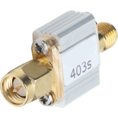 Filtre passe-bande à ondes acoustiques de surface (SAW) métallique, bande passante de 1 dB, pour équipement de réception 403 MHz FBP-403s (1/5)