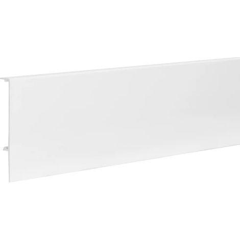 Couvercle pour plinthe SL15100 Pure HAGER SL151002F9016