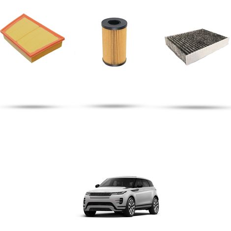 Kit tagliando 3 filtri compatibile con Land Rover Evoque (L551) 2.0 132kw dal 2018 (1/4)