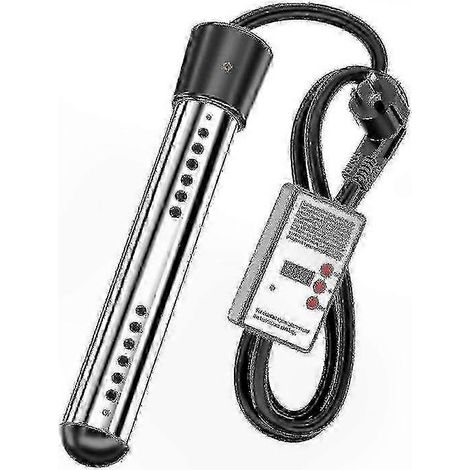élément chauffant électrique à immersion pour baignoire en acier inoxydable 3000 W (1/2)
