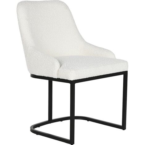 Silla Metal Poliester 54X61X82,5 Blanco (1/5)