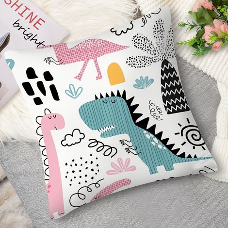 Coussin décoratif animaux de la forêt, doux (1/5)