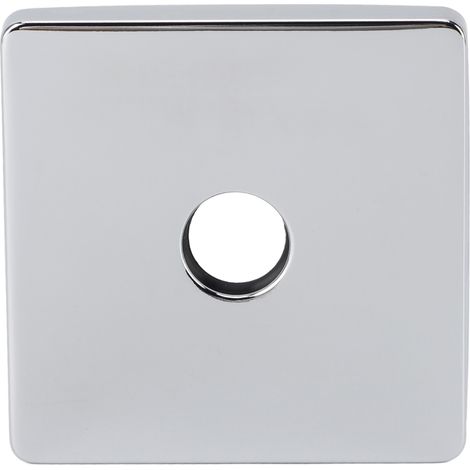 Plaque de recouvrement carrée de 10 cm (4 pouces) pour bras de douche fixe, en acier inoxydable 304, pour robinet de baignoire. (1/5)