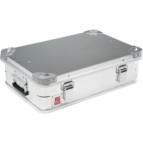 Malette de transport RS PRO en Aluminium, Dimensions externes 180 x 580 x 385mm , étanche ( Prix pour 1 ) (1/4)