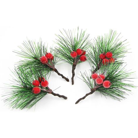 Couronne de Noël Artificielle pour Salon, Chambre, Bureau, Mariage et Anniversaire (1/5)