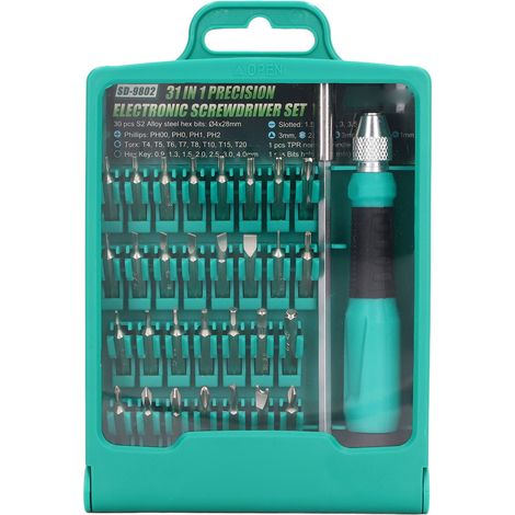31-in-1 Schraubendreher-Bit-Set – Wartungs- und Reparaturset für Handy und Laptop (1/5)