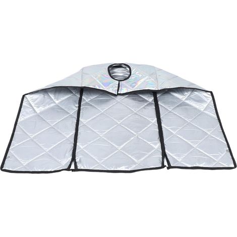 Housse de Protection Murale pour Radiateur Extérieur 74x41x30 Cm, Étanche et Résistante à L’huile, Écran Chauffant de Terrasse Anti-poussière pour Jardin, Garage et Balcon en Hiver (1/5)
