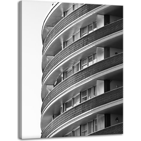 Leinwanddruck Architektur Balkone 30x40 cm