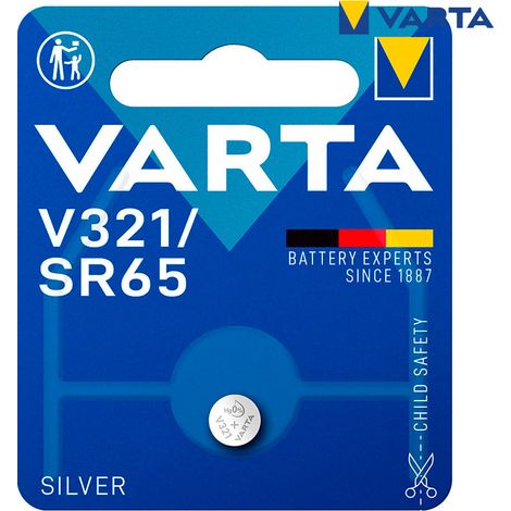 Micro batteria vartasilver sr65 - v321 1,55v (blister 1 pz) ø6,8x1,65mm