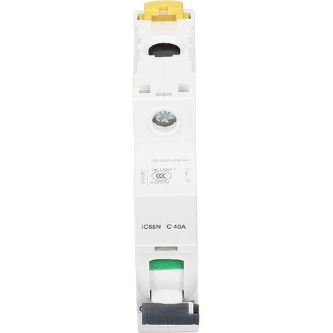 Miniatur-Einphasen-Niederspannungs-Leistungsschalter, DIN-Schienenmontage, 230 V/400 V, 40 A (1/5)