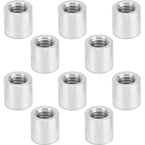 Lot de 10 entretoises rondes de colonne série 3501 pour arbres de support structurels, M4 x 0,7 mm, longueur : environ 6 mm.