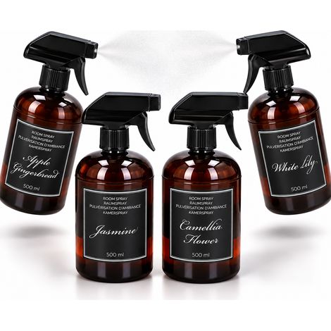 Set 4 Deodoranti per Ambiente Spry da 500ml Fragranze Fresche per Casa Ufficio (1/5)