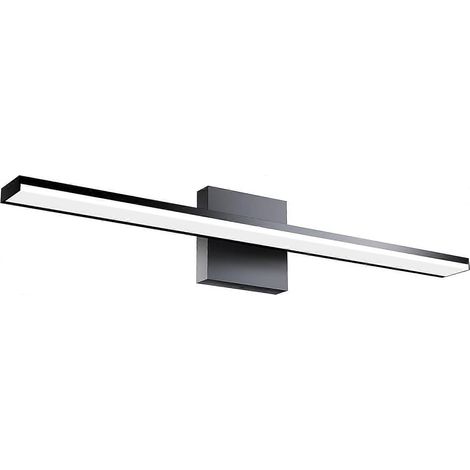 Applique murale LED 60 cm pour miroir de salle de bain, 12 W, 1200 lm, blanc froid 6000 K, sans scintillement, IP44, 230 V. (1/5)