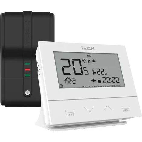 Termostato ambiente wireless a due stati ST-292 V2 bianco (1/5)