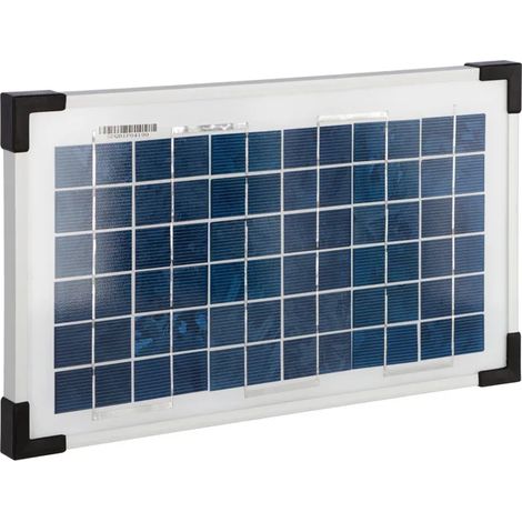 Pannello solare kerbl 8w cavo 100 cm inox