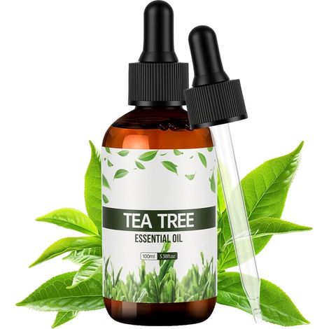 Huile Essentielle de Arbre À Thé 100ML,pour Humidificateur, Diffuseur (1/5)