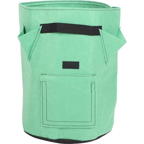 Sac de culture 10 gallons multifonction avec 4 poches et 2 ouvertures pour légumes (1/5)
