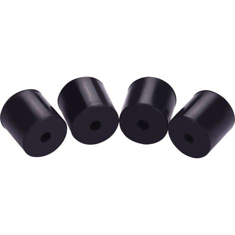 Juego de 4 espaciadores de silicona sólida para cama caliente, columnas de sílice de 16 mm, alta temperatura, compatibles con impresoras 3D Ender-3/Ender-5/CR-X/CR-10/CR-10S