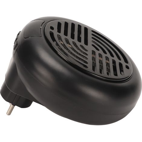 Mini radiateur soufflant électrique, radiateur d'appoint, radiateur de bureau/maison, noir. (1/5)